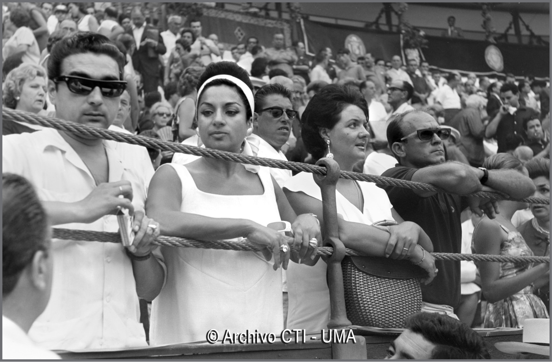 Málaga 1963. Feria de Málaga. Corrida de toros en la Malagueta