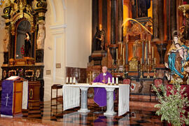Francisco Pineda. Misa de Lunes Santo. Iglesia de San Agustín. Marzo de 2013