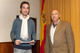 II Edición de la entrega de premios del concurso de fotografía medioambiental. Facultad de Medicina. Febrero de 2013