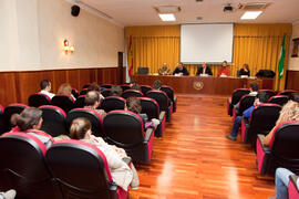 II Edición de la entrega de premios del concurso de fotografía medioambiental. Facultad de Medicina. Febrero de 2013