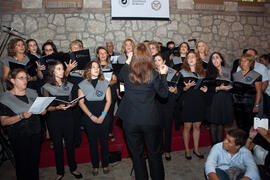 Procesión Magna Mariana con motivo del "Mater Dei". Centro histórico de Málaga. Septiembre de 2013