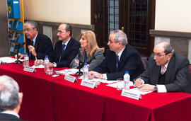Conmemoración del 45 Aniversario de la primera clase universitaria en el Ayuntamiento de Málaga. Enero de 2011