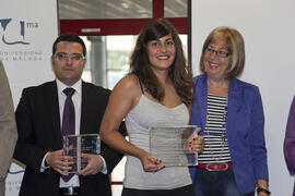 Gala del deporte de la Universidad de Málaga. Complejo Polideportivo Universitario. Mayo de 2010