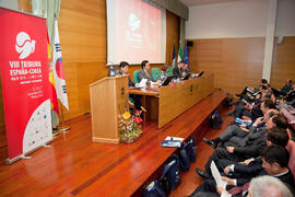 VIII Tribuna España - Corea, "Moving Forward". Edificio del Rectorado. Noviembre de 2013