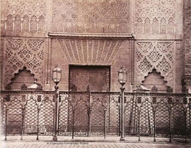 Sevilla, Alcázar, Puerta del Palacio del Rey Don Pedro. Fotógrafo desconocido