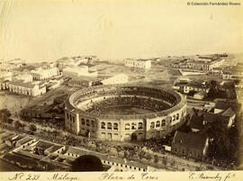 Málaga, la plaza de toros de la Malagueta. E. Beauchy.