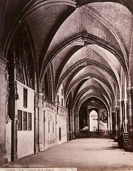 Toledo, Catedral, claustro. J. Laurent.