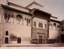 Sevilla, Alcázar, portada del Palacio del Rey Don Pedro el Cruel. E. Beauchy
