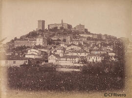 Monforte de Lemos (Lugo), panorama de la ciudad en sus proximidades. Valentín Medía.
