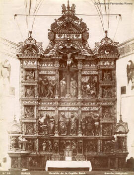Granada, Alhambra, Capilla Real, retablo del Altar Mayor. Garzón fotógrafo.