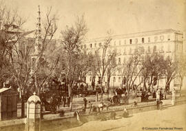 Málaga, Plaza de la Merced y monumento a Torrijos. Joaquín Oses