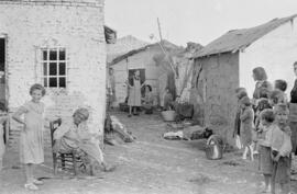 Viviendas. Playas de San Andrés. Octubre de 1954. Málaga, España