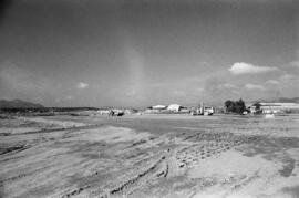 Obras en el Campus de Teatinos. Noviembre de 1978. Málaga (España).