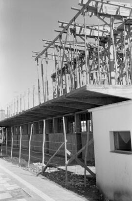 Avenida Doctor Marañón. Ampliación Escuela de Comercio. Noviembre de 1963. Málaga, España.