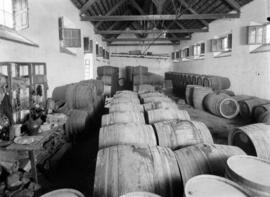 Bodegas López Hermanos. Sala de cubas. Hacia 1930. Málaga, España. 04