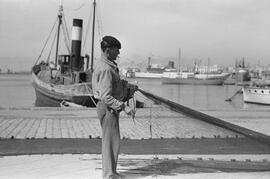 Muelle 2. Hacia 1944. Málaga, España