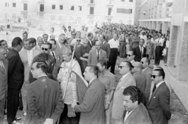 Inauguración Barriada 4 de diciembre. Agosto de 1959. Málaga, España.