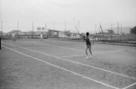 Ciudad Deportiva o Campo de la Juventud de Carranque  Noviembre de 1960. Málaga, España.