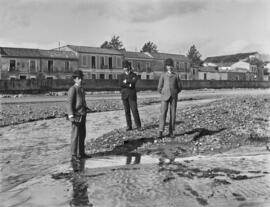 Cauce del río Guadalmedina. Málaga, España.