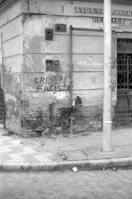 Manifestación por la autonomía de Andalucía. 1977-12-04. Málaga, España. 2.6. Manifestación.