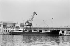 Puerto de Málaga. 1959, julio. España.