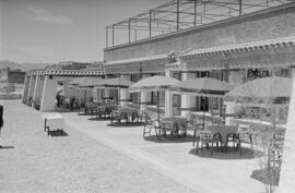 Merendero Antonio Martín, barrio de La Malagueta. 1954, mayo. Málaga. España.