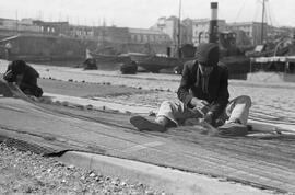 Muelle 2. Hacia 1944. Málaga, España