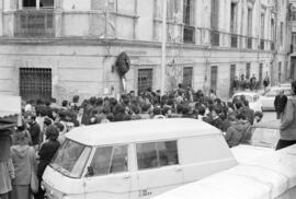 Manifestación por la autonomía de Andalucía. 1977-12-04. Málaga, España. 2.7. Manifestación.