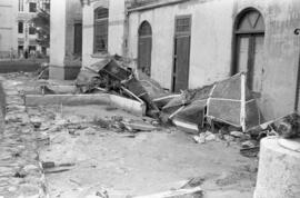 Destrozos en Villa Consuelo, de José Gómez Mercado, por las inundaciones del 29 de octubre de 195...