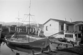 Hotel Costa del Sol en Torremolinos. Julio de 1954. Málaga (España)