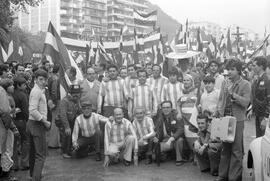 Manifestación por la autonomía de Andalucía. 1977-12-04. Málaga, España. 1.1: Preparativos.