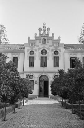 Casa de la Misericordia de la Diputación Provincial de Málaga. Agosto de 1954. Málaga (España)