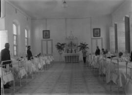 Hospital Civil. Habitación de enfermos. Málaga, España.