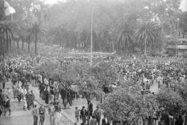 Manifestación por la autonomía de Andalucía. 1977-12-04. Málaga, España. 1.2. Manifestación.