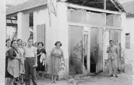 Vivienda corralón. Octubre de 1954. Málaga, España.