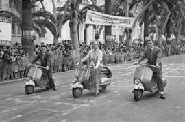 Carrera del V Gran Premio Motociclista de Invierno de Málaga. Febrero de 1954. Málaga (España).