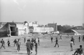 Barrio de El Perchel. 1965, enero. Málaga, España