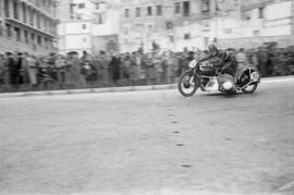 Carrera del V Gran Premio Motociclista de Invierno de Málaga. Febrero de 1954. Málaga (España).