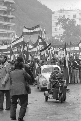 Manifestación por la autonomía de Andalucía. 1977-12-04. Málaga, España. 1.1: Preparativos.