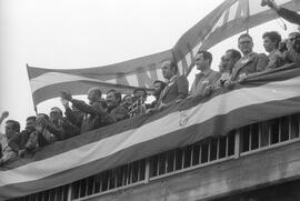 Manifestación por la autonomía de Andalucía. 1977-12-04. Málaga, España. 2.3. Manifestación.