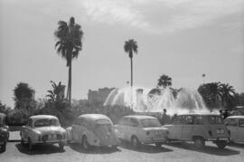 Plaza de la Marina. Octubre de 1968. Málaga. España.