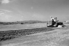 Obras en el Campus de Teatinos. Noviembre de 1978. Málaga (España).