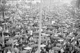 Manifestación por la autonomía de Andalucía. 1977-12-04. Málaga, España. 1.8. Manifestación.