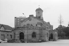 Casa de Socorro de la Explanada de la Estación. 1969, octubre. Málaga, España.
