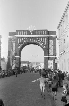 Visita oficial de Franco a Málaga. 27 y 28 de abril de 1961. Málaga, España