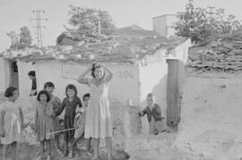 Viviendas. Arroyo del Cuarto. 1954-10, octubre. Málaga, España.