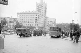 Manifestación por la autonomía de Andalucía. 1977-12-04. Málaga, España. 1.6. Manifestación.