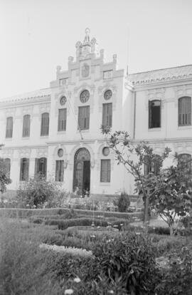 Casa de la Misericordia de la Diputación Provincial de Málaga. Agosto de 1954. Málaga (España)