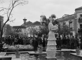 Semana Santa de Málaga. Plaza de la Victoria. Iglesia de San Lázaro. España