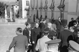 Inauguración del Sanatorio 18 de Julio, el 6 de febrero de 1943. Málaga, España-08.